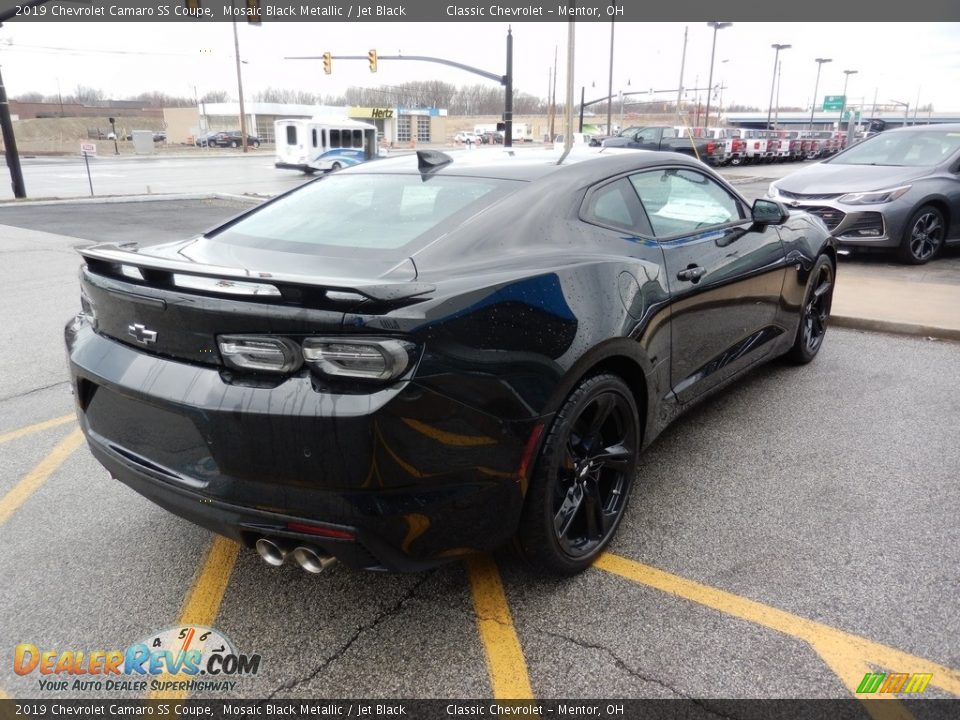 2019 Chevrolet Camaro SS Coupe Mosaic Black Metallic / Jet Black Photo #4