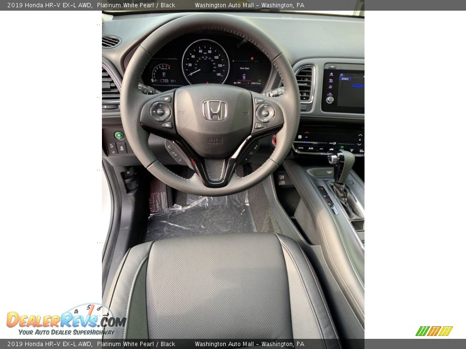 2019 Honda HR-V EX-L AWD Platinum White Pearl / Black Photo #11