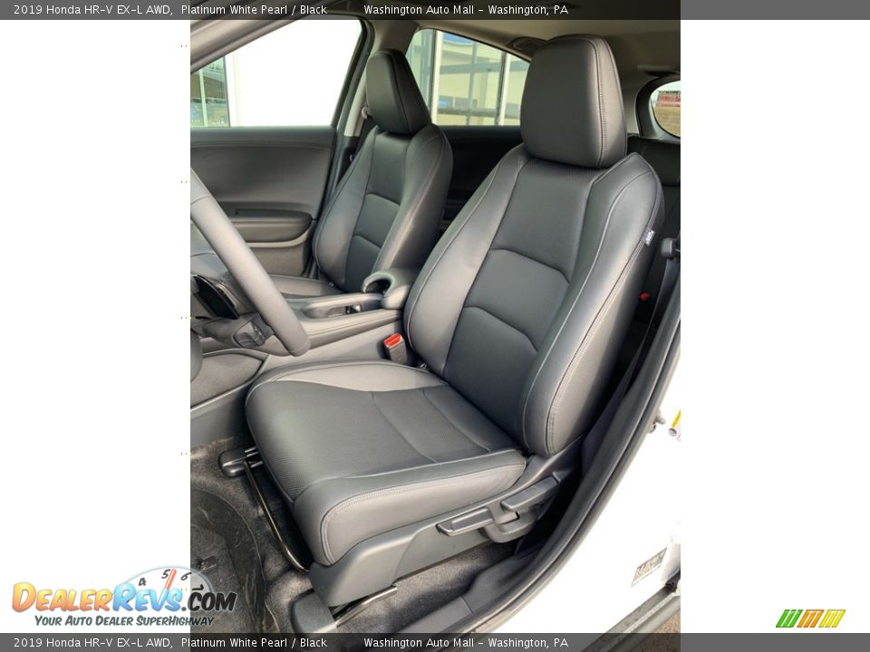 2019 Honda HR-V EX-L AWD Platinum White Pearl / Black Photo #12