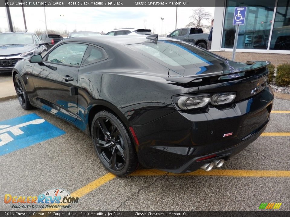 2019 Chevrolet Camaro SS Coupe Mosaic Black Metallic / Jet Black Photo #5