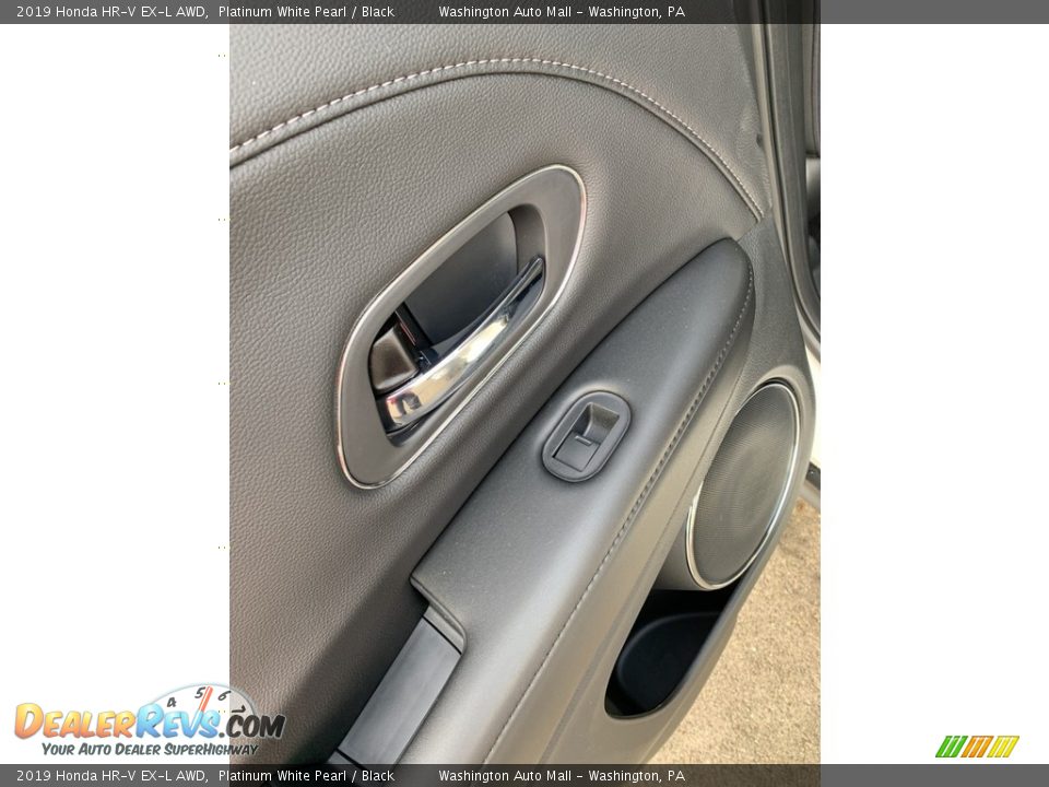 2019 Honda HR-V EX-L AWD Platinum White Pearl / Black Photo #17