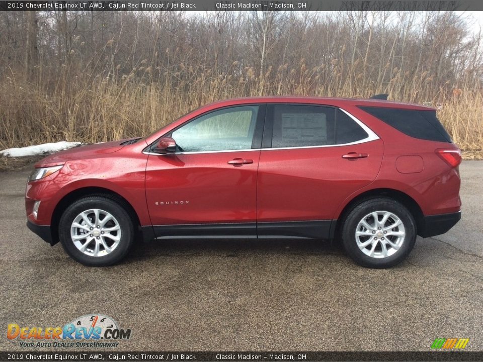 2019 Chevrolet Equinox LT AWD Cajun Red Tintcoat / Jet Black Photo #3