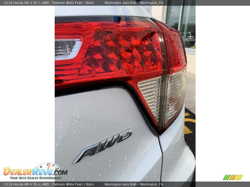 2019 Honda HR-V EX-L AWD Platinum White Pearl / Black Photo #22