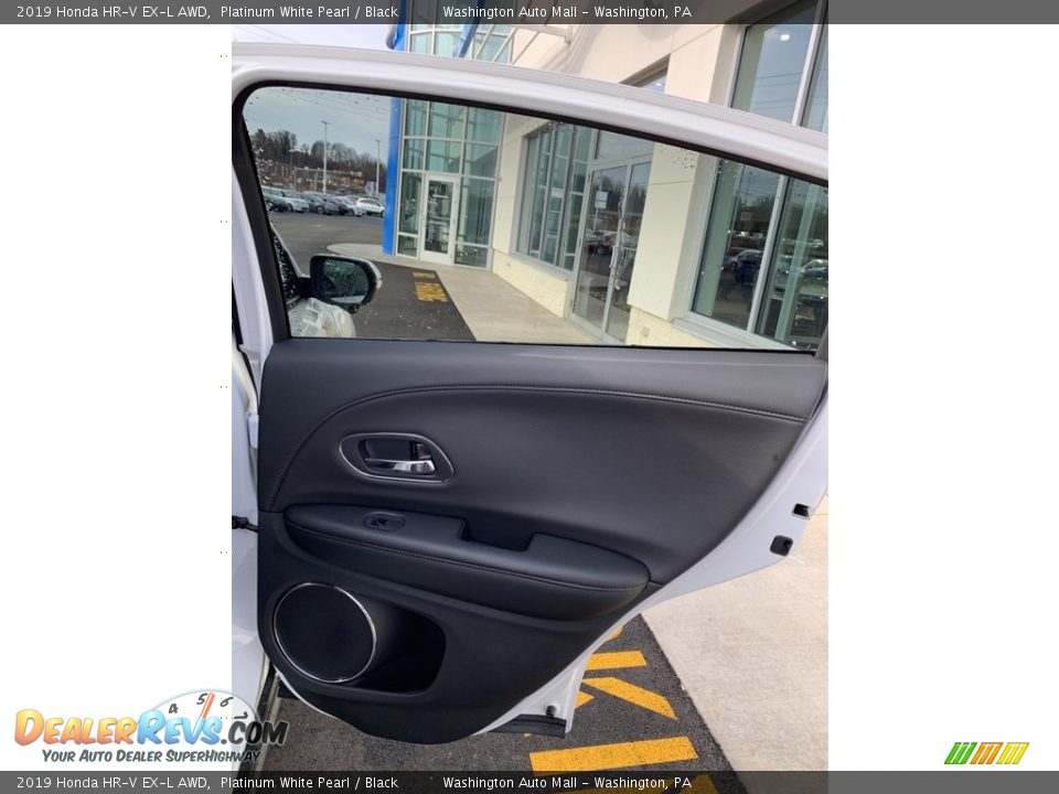 2019 Honda HR-V EX-L AWD Platinum White Pearl / Black Photo #23