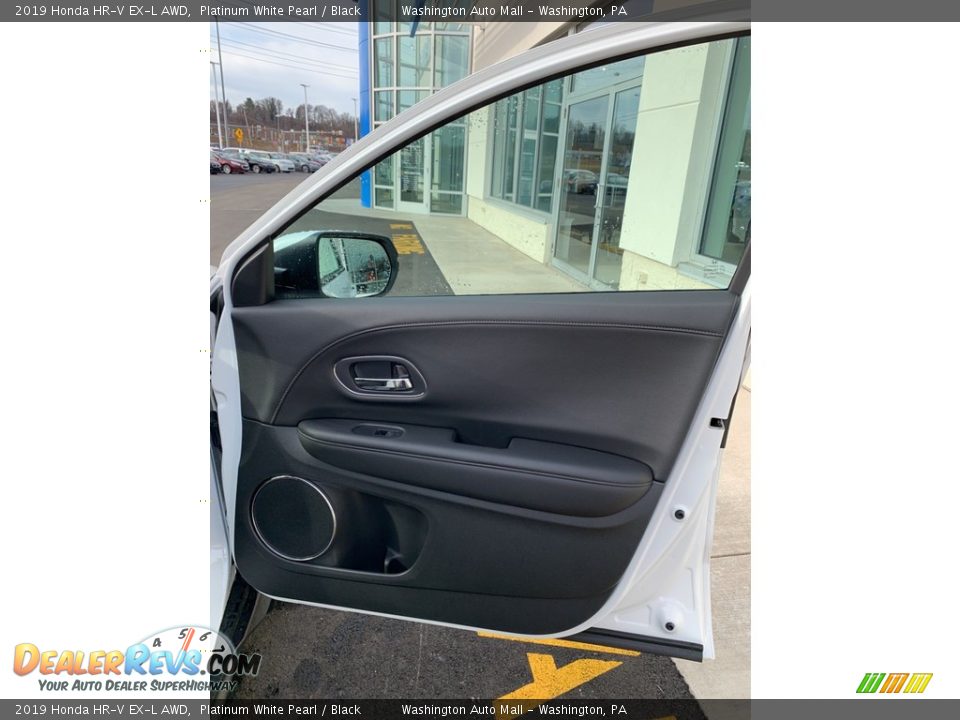 2019 Honda HR-V EX-L AWD Platinum White Pearl / Black Photo #26