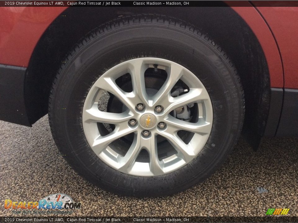 2019 Chevrolet Equinox LT AWD Cajun Red Tintcoat / Jet Black Photo #7
