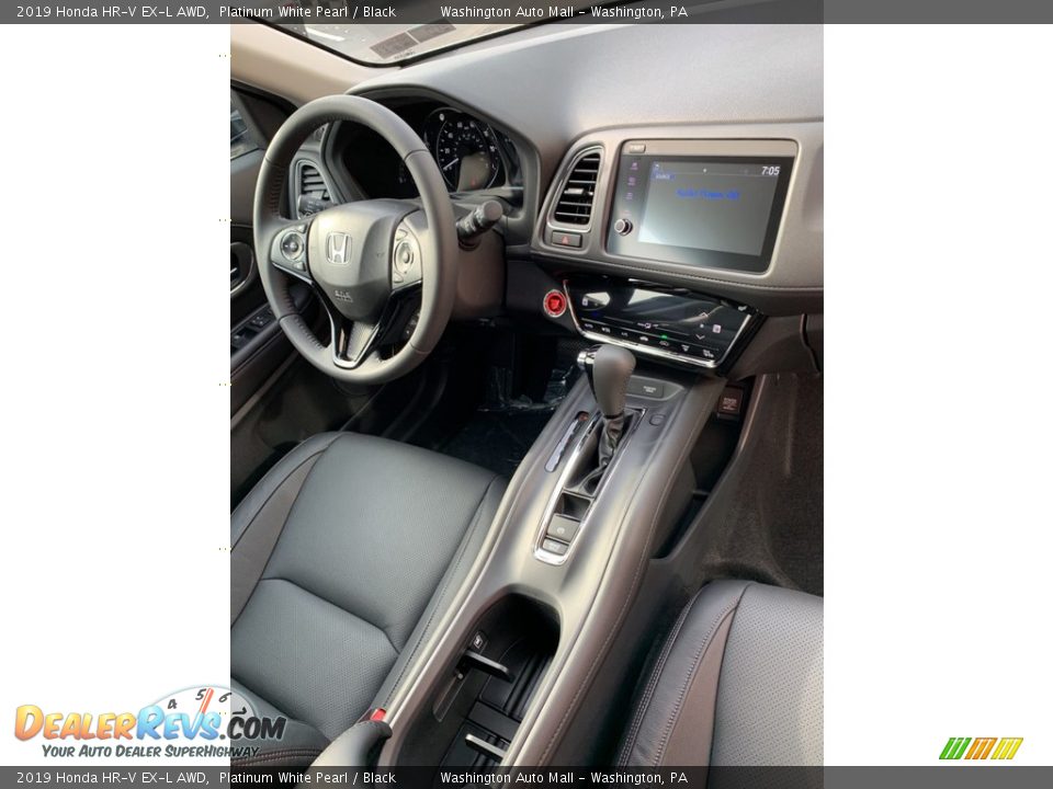 2019 Honda HR-V EX-L AWD Platinum White Pearl / Black Photo #28