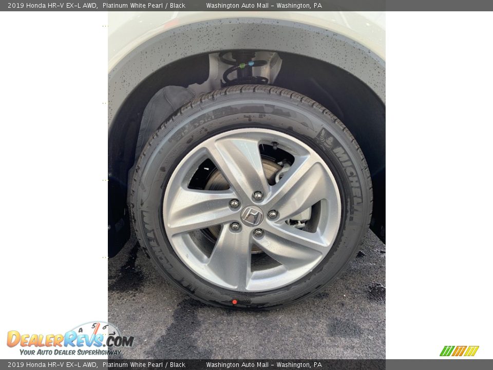 2019 Honda HR-V EX-L AWD Platinum White Pearl / Black Photo #31