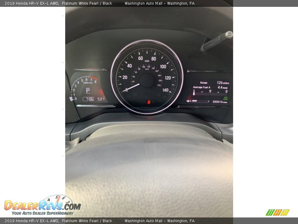 2019 Honda HR-V EX-L AWD Platinum White Pearl / Black Photo #32