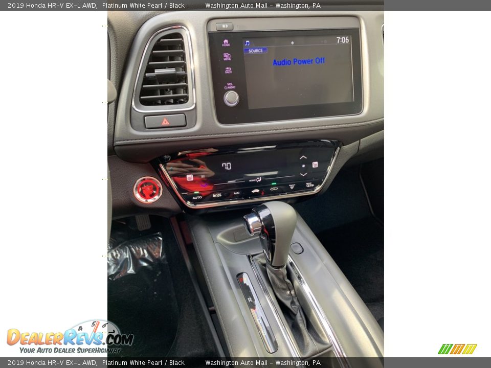 2019 Honda HR-V EX-L AWD Platinum White Pearl / Black Photo #33