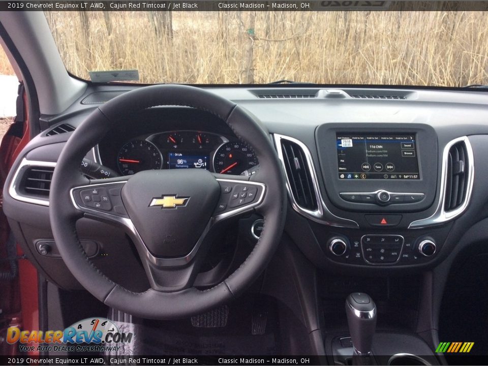 2019 Chevrolet Equinox LT AWD Cajun Red Tintcoat / Jet Black Photo #12