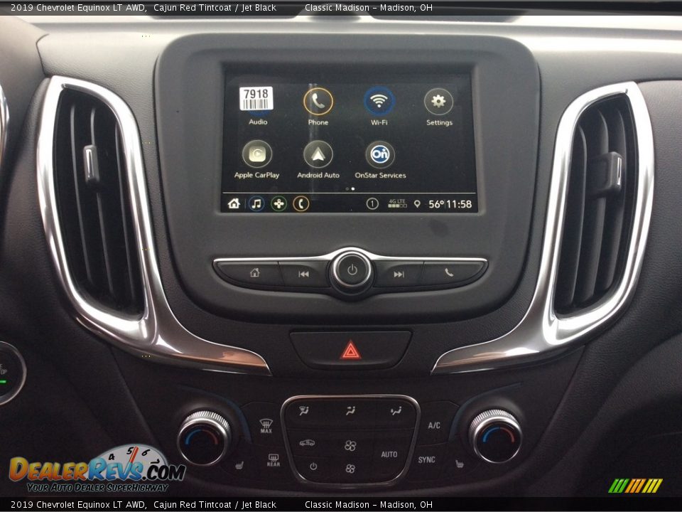 2019 Chevrolet Equinox LT AWD Cajun Red Tintcoat / Jet Black Photo #14