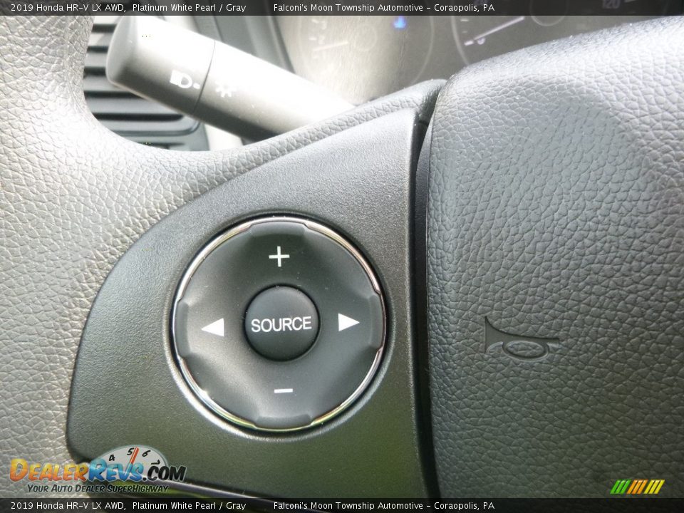 2019 Honda HR-V LX AWD Platinum White Pearl / Gray Photo #15
