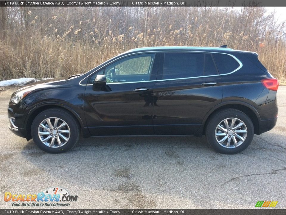 2019 Buick Envision Essence AWD Ebony Twilight Metallic / Ebony Photo #3