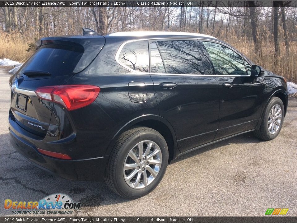 2019 Buick Envision Essence AWD Ebony Twilight Metallic / Ebony Photo #6
