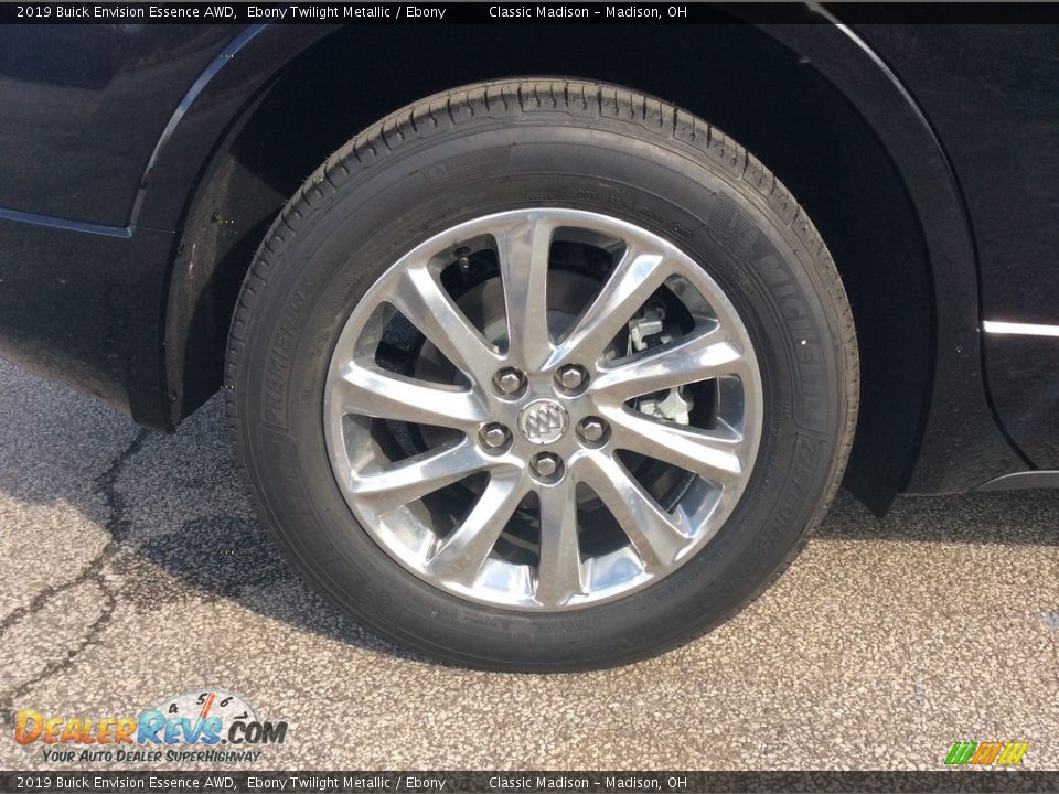 2019 Buick Envision Essence AWD Ebony Twilight Metallic / Ebony Photo #7
