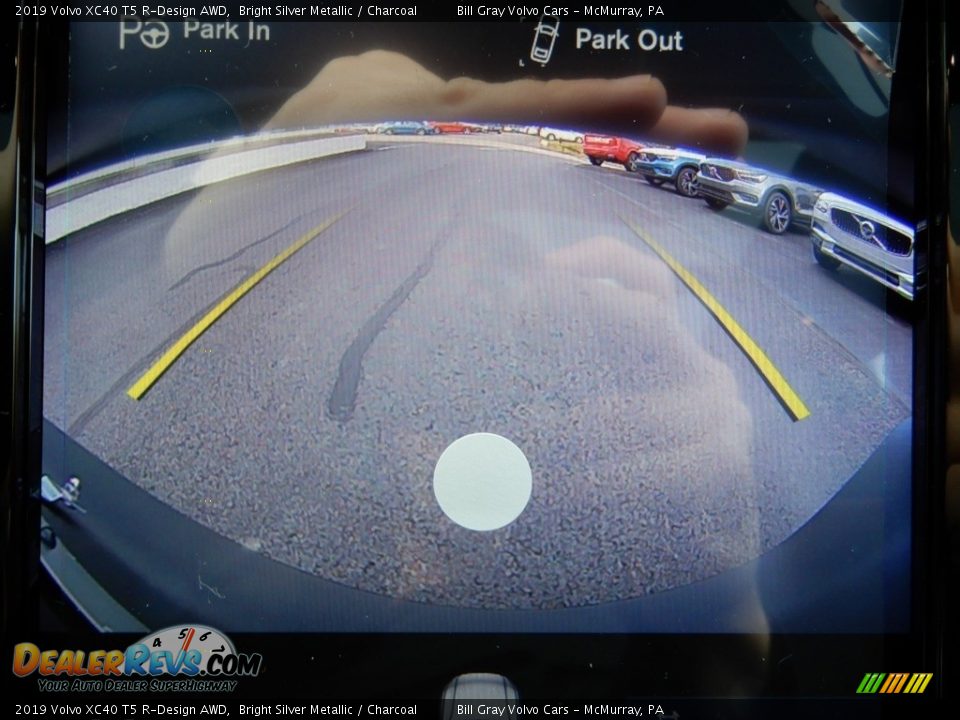 2019 Volvo XC40 T5 R-Design AWD Bright Silver Metallic / Charcoal Photo #14