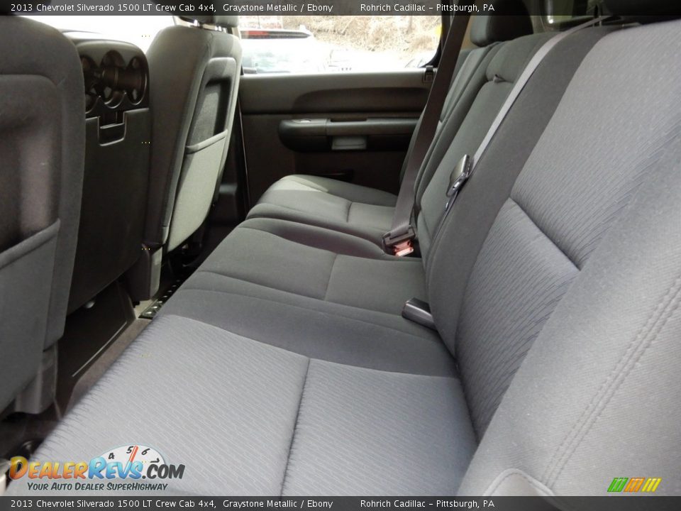 2013 Chevrolet Silverado 1500 LT Crew Cab 4x4 Graystone Metallic / Ebony Photo #12