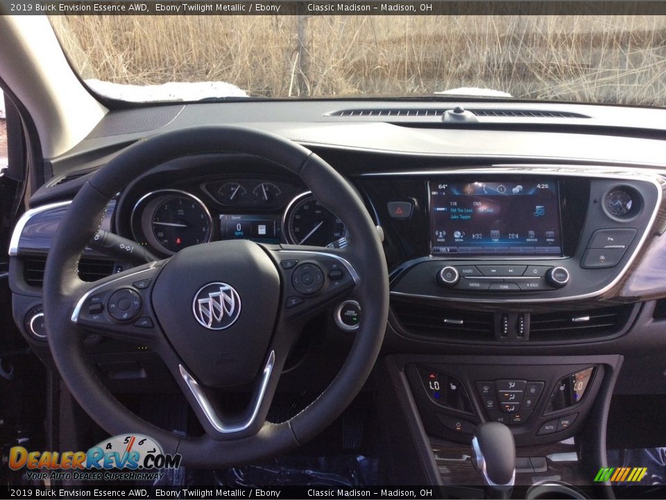 2019 Buick Envision Essence AWD Ebony Twilight Metallic / Ebony Photo #12