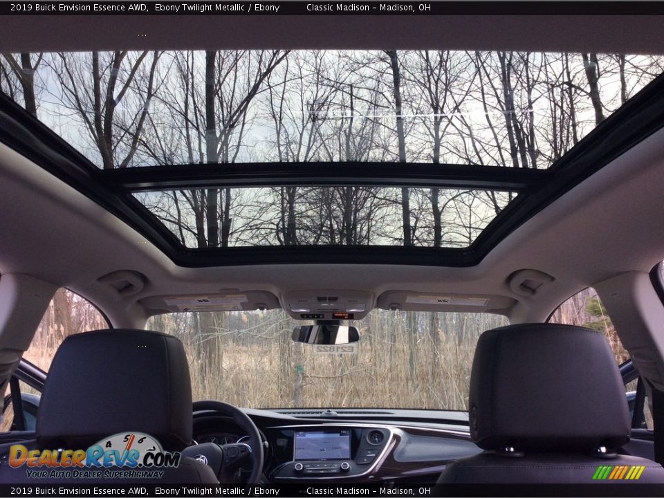 2019 Buick Envision Essence AWD Ebony Twilight Metallic / Ebony Photo #17