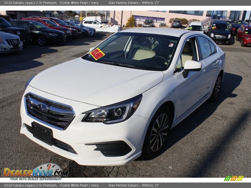 2019 Subaru Legacy 2.5i Premium Crystal White Pearl / Ivory Photo #1