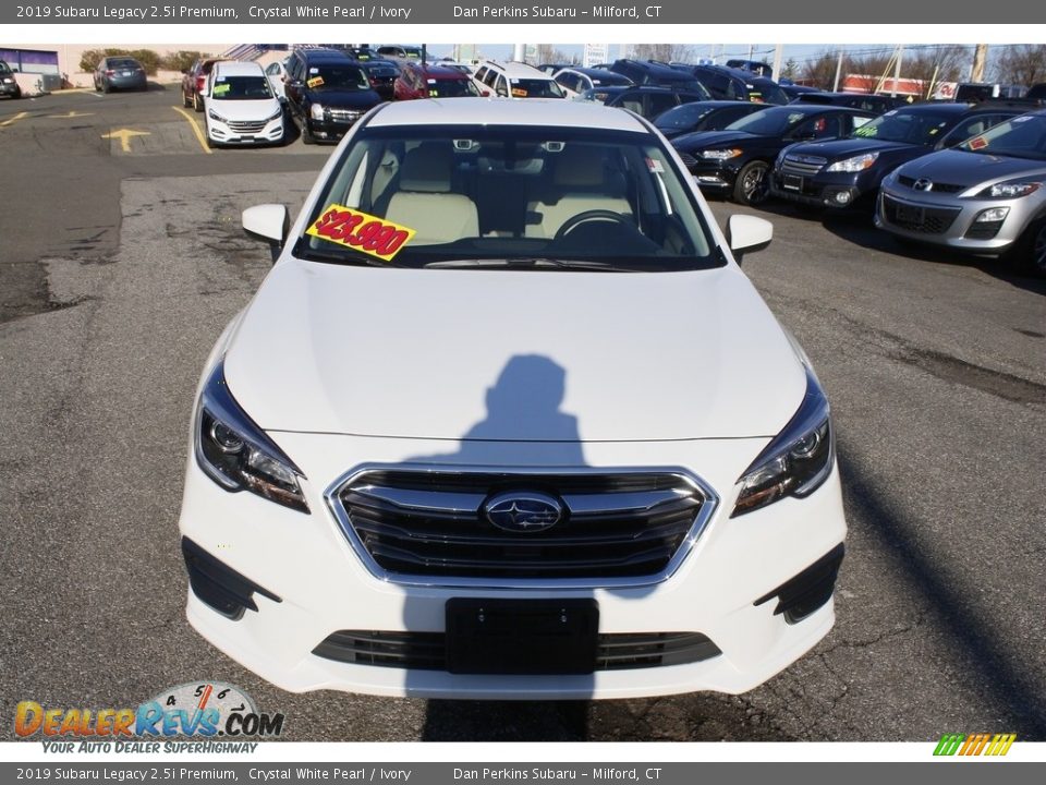 2019 Subaru Legacy 2.5i Premium Crystal White Pearl / Ivory Photo #2