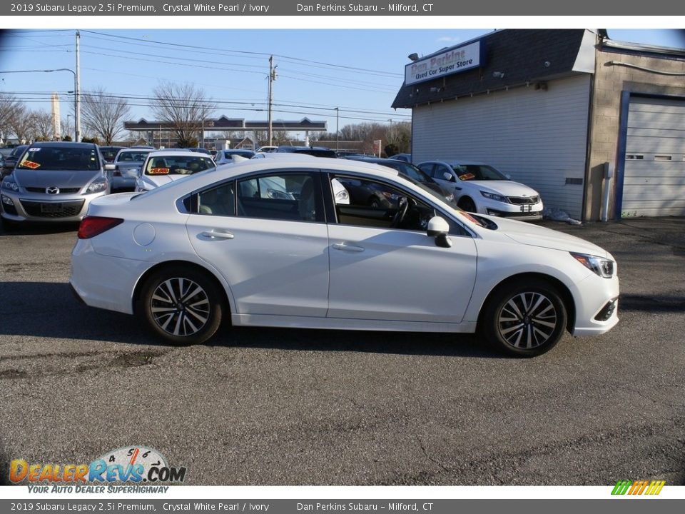 2019 Subaru Legacy 2.5i Premium Crystal White Pearl / Ivory Photo #4