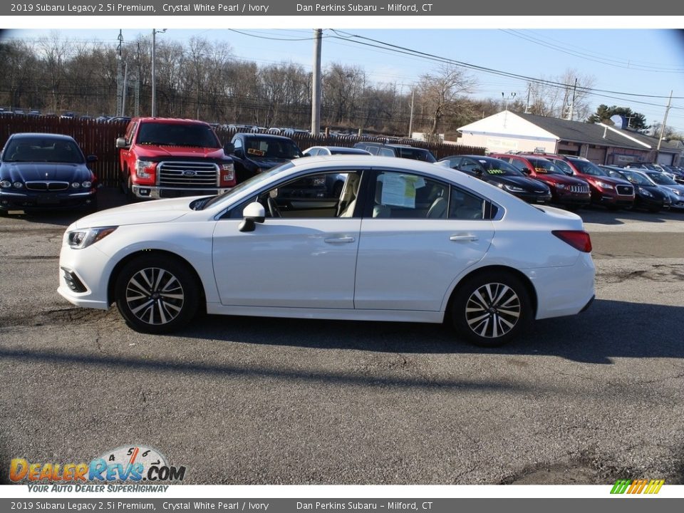 2019 Subaru Legacy 2.5i Premium Crystal White Pearl / Ivory Photo #8