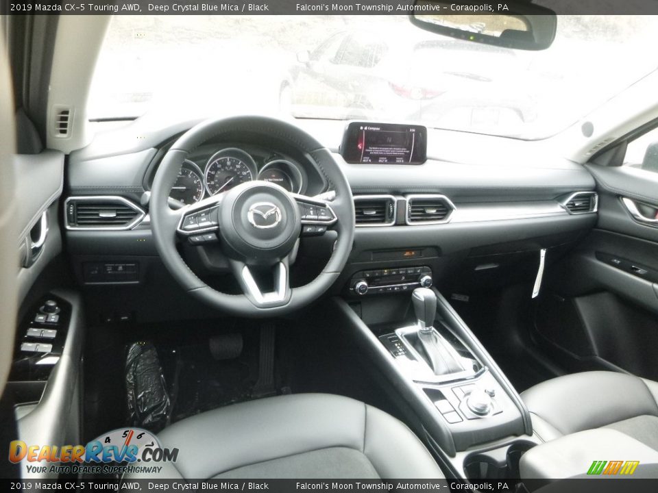 2019 Mazda CX-5 Touring AWD Deep Crystal Blue Mica / Black Photo #9