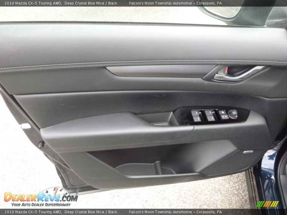 2019 Mazda CX-5 Touring AWD Deep Crystal Blue Mica / Black Photo #10