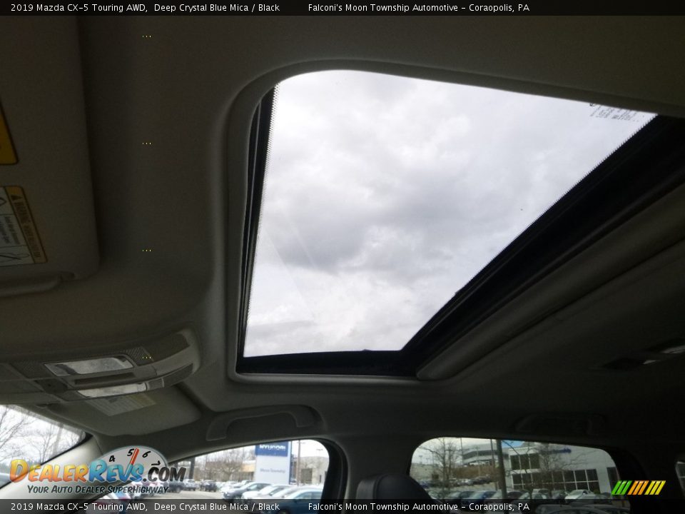 2019 Mazda CX-5 Touring AWD Deep Crystal Blue Mica / Black Photo #13