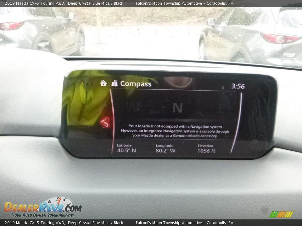 2019 Mazda CX-5 Touring AWD Deep Crystal Blue Mica / Black Photo #14