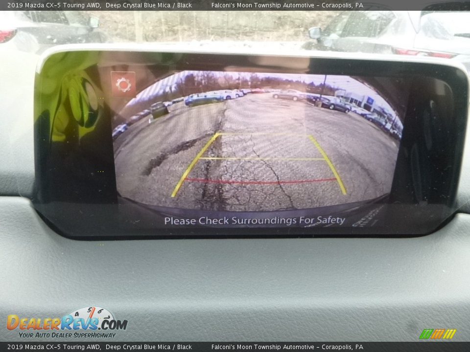2019 Mazda CX-5 Touring AWD Deep Crystal Blue Mica / Black Photo #15