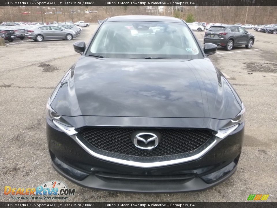 2019 Mazda CX-5 Sport AWD Jet Black Mica / Black Photo #4