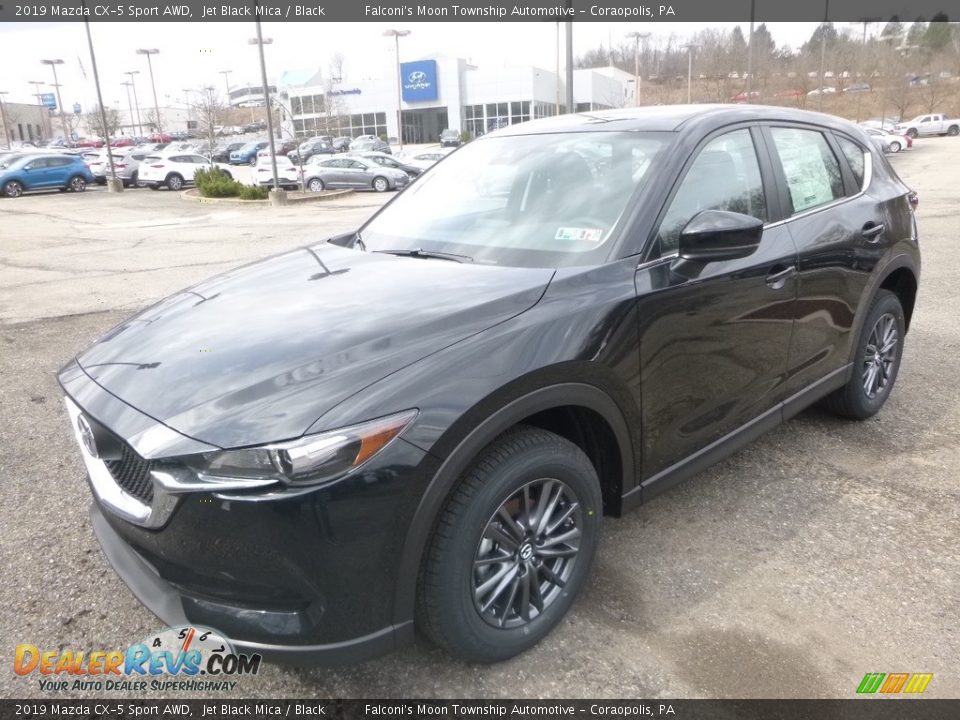 2019 Mazda CX-5 Sport AWD Jet Black Mica / Black Photo #5