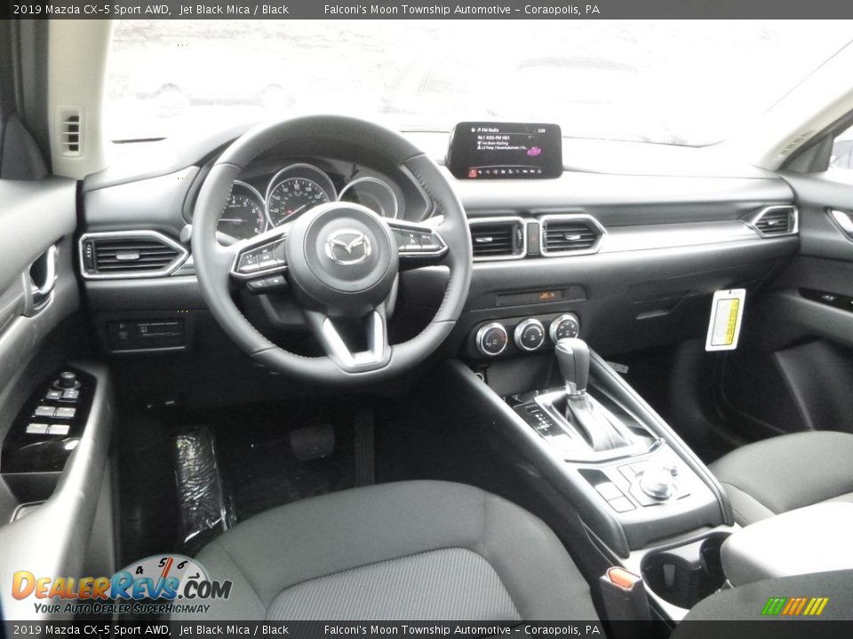 2019 Mazda CX-5 Sport AWD Jet Black Mica / Black Photo #9