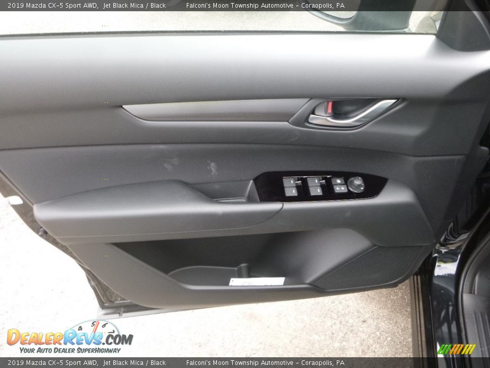 2019 Mazda CX-5 Sport AWD Jet Black Mica / Black Photo #11