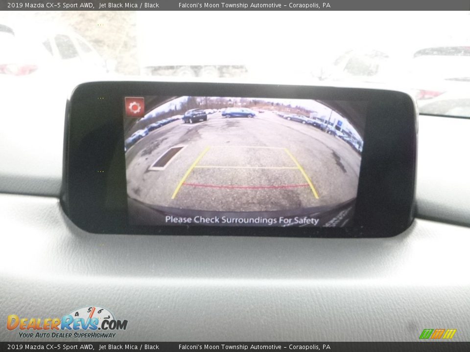 2019 Mazda CX-5 Sport AWD Jet Black Mica / Black Photo #14