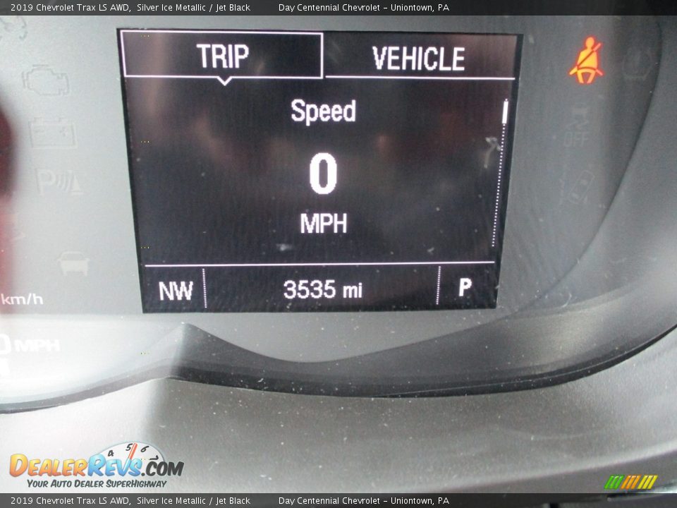 2019 Chevrolet Trax LS AWD Silver Ice Metallic / Jet Black Photo #2