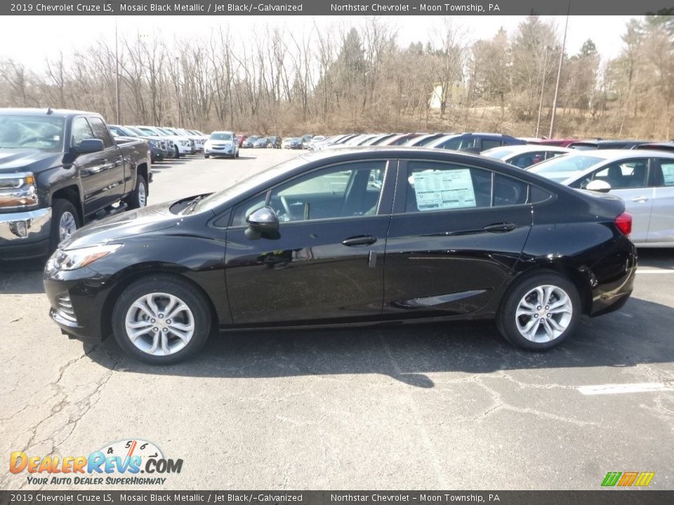 2019 Chevrolet Cruze LS Mosaic Black Metallic / Jet Black/­Galvanized Photo #2