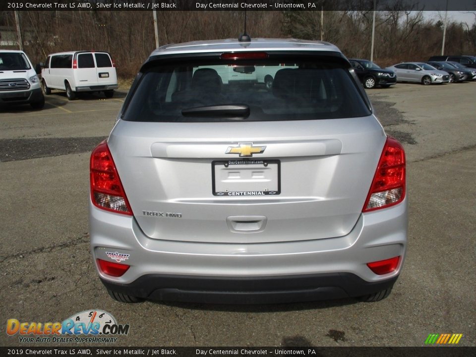 2019 Chevrolet Trax LS AWD Silver Ice Metallic / Jet Black Photo #12