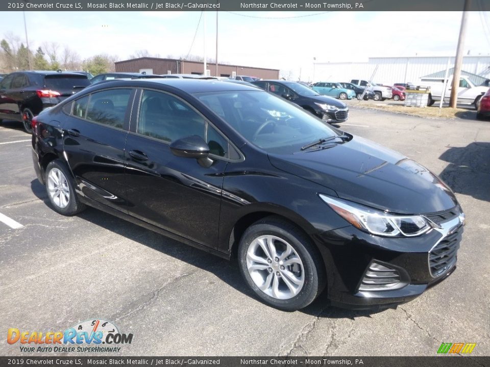 2019 Chevrolet Cruze LS Mosaic Black Metallic / Jet Black/­Galvanized Photo #7