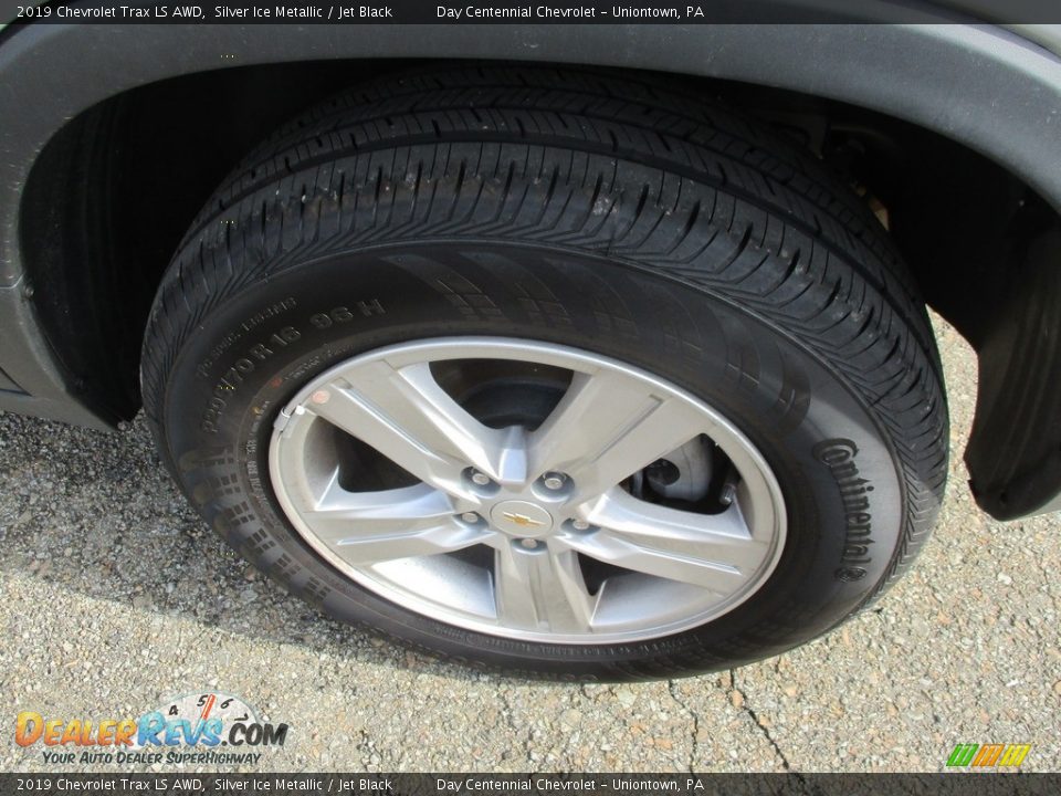 2019 Chevrolet Trax LS AWD Silver Ice Metallic / Jet Black Photo #15