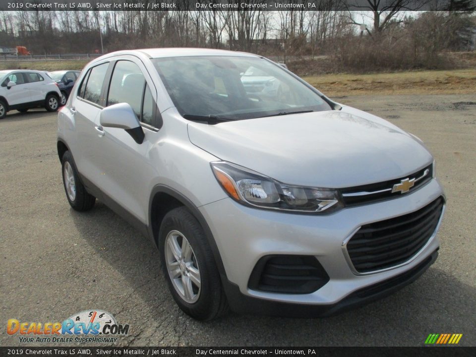 2019 Chevrolet Trax LS AWD Silver Ice Metallic / Jet Black Photo #22