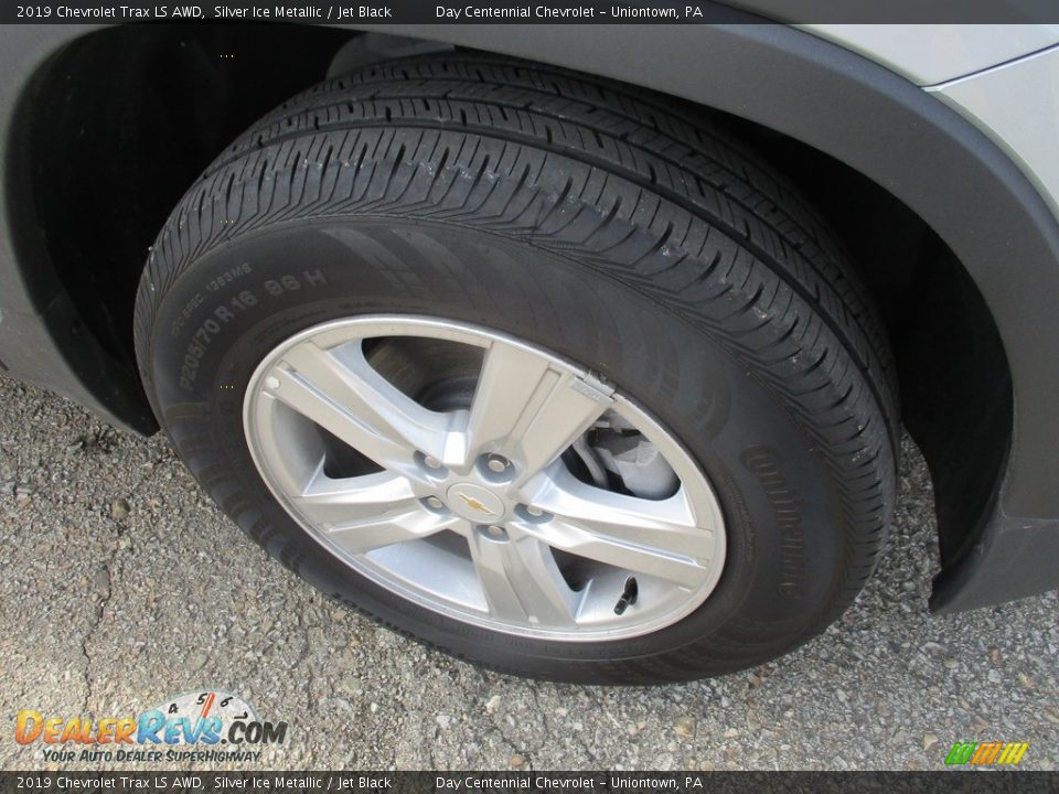 2019 Chevrolet Trax LS AWD Silver Ice Metallic / Jet Black Photo #23