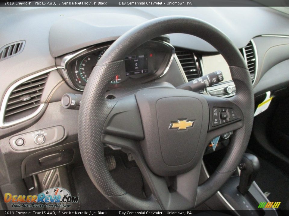 2019 Chevrolet Trax LS AWD Silver Ice Metallic / Jet Black Photo #31