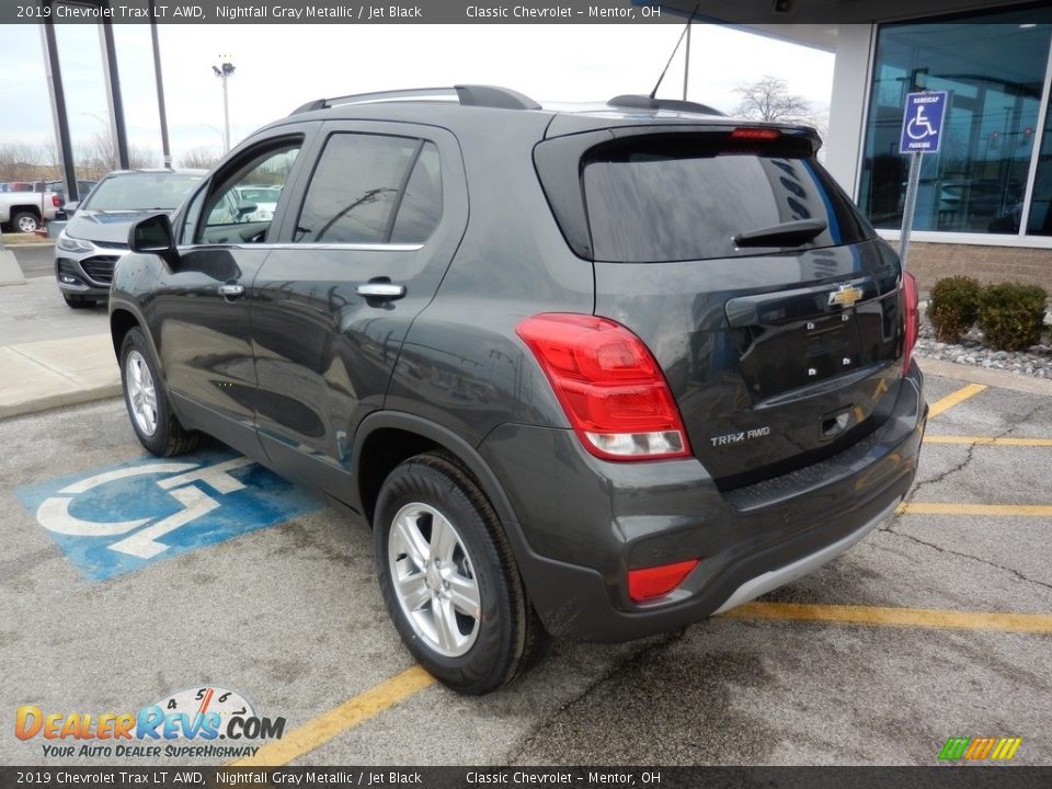 2019 Chevrolet Trax LT AWD Nightfall Gray Metallic / Jet Black Photo #5