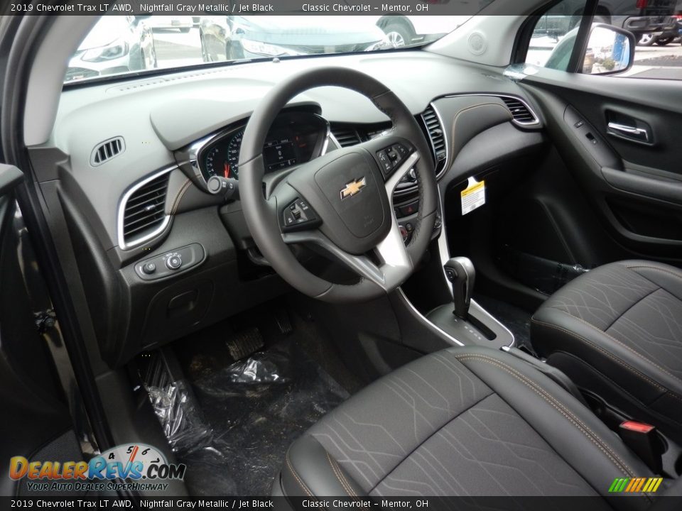 2019 Chevrolet Trax LT AWD Nightfall Gray Metallic / Jet Black Photo #6