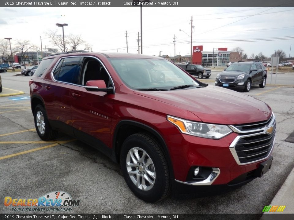 2019 Chevrolet Traverse LT Cajun Red Tintcoat / Jet Black Photo #3