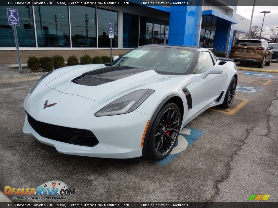 2019 Chevrolet Corvette Z06 Coupe Ceramic Matrix Gray Metallic / Black Photo #1